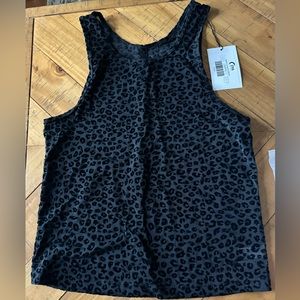 Zyia Leopard Mesh Tank